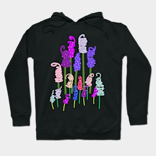 SPIRAL FLOWERS WITH DOT Hoodie